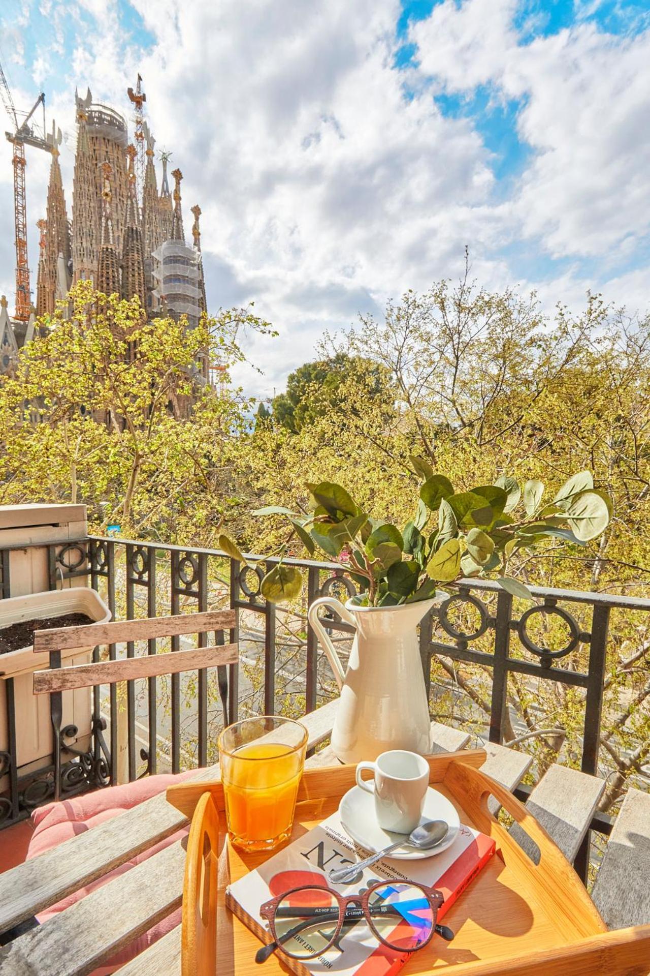 Bbarcelona Sagrada Familia Garden Apartment Kültér fotó